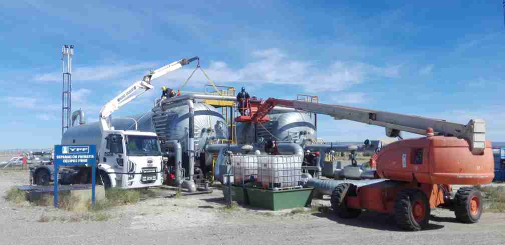 Tendido de ductos. Instalación de premoldeados